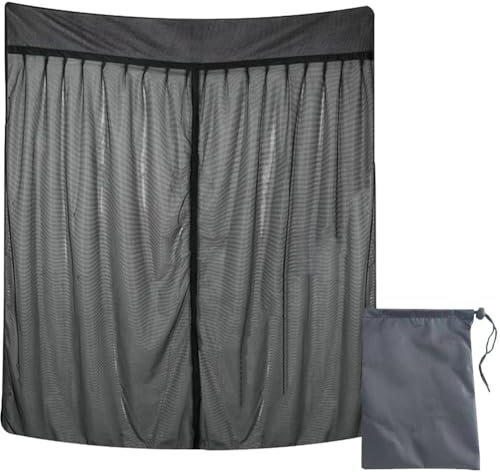 Vepoty Mesh-Van-Vorhang, Van-insektenschutz, Van-sichtschutzvorhang, Wohnmobil-zubehör Für Wohnwagen, Wohnmobil, Wohnmobil, Seitentür