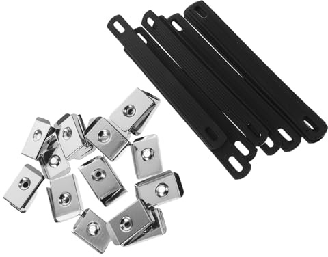 MUELODSIC 10pièces Poignées Ampli et Enceintes pour Guitare Caissons Amplificateurs avec Poignée de Rechange pour Étui Enceinte et Amplificateur Audio