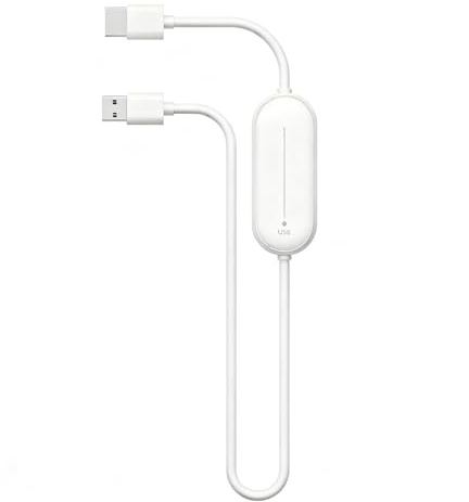 Plyisty Adaptador de Pantalla Inalámbrico, Receptor de Espejo de Pantalla FHD 1080P con Antenas Integradas para Monitores de TV, Portátiles, Teléfonos, Tabletas, MacOS, iOS