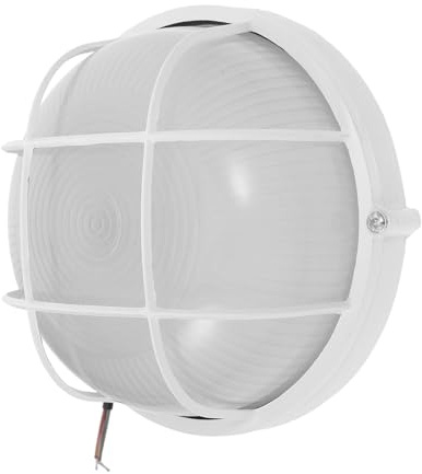 VINTORKY Saunaleuchte Glas Aluminium E27 Hitzebeständig Sauna Beleuchtung Dampfbad Wandleuchte Saunazubehör für Sauna Keller Schacht