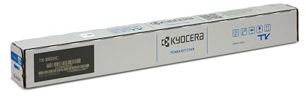 Kyocera TK-8800C Laser Toner Cyan Original Premium Printer Cartridge 1T02RRCNL0 for Ecosys P8060cdn