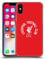 Head Case Designs Officially Licensed Liverpool Football Club White LFC On Red Liver Bird Hard Back Case Compatible With Apple iPhone X/iPhone XS