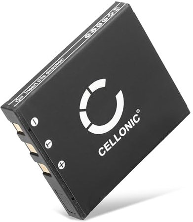 CELLONIC, Akku für Kamera, kompatibel mit Pentax Optio S5z, A36, D-LI8, S6, S, A40, SVi (3.7V, 850mAh)