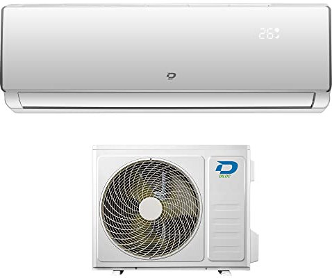 Climatizador Inverter Mono Split Frozen R32 24000 BTU DILOC Clase A + +/A + + función Smart WiFi