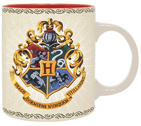 ABYSTYLE - HARRY POTTER - Mug - 320 ml - Poudlard 4 maisons