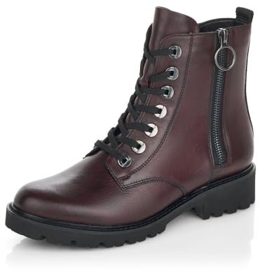 Remonte Damen Chelsea Boots D8671, Frauen Stiefeletten,lose Einlage,uebergangsstiefel,Schlupfstiefel,flach,Stiefel,Bootee,Booties,rot (35),36 EU