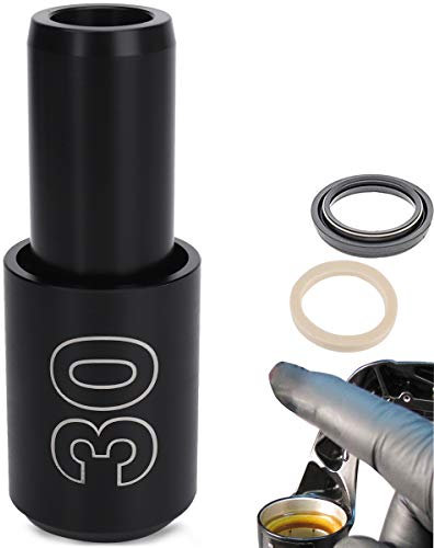Outil d'installation de joint anti-poussière - Guide d'installation compatible avec fourche de suspension Fox Rockshox - Jambe inférieure de 30 mm, 32 mm, 34 mm, 35 mm, 36 mm, 40 mm (taille 30)