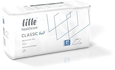 Lille Classic Bed Basic - 60x90 cm - Ontex Krankenunterlagen als Einweg-Bettschutz bei Inkontinenz