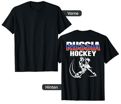Russland Eishockey-Liebhaber Trikot - Fans der russischen Hockeymannschaft T-Shirt