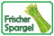 Ontrada Blechschild 20x30cm gewölbt frischer Spargel Restaurant Deko Geschenk Schild