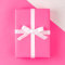 LeZakaa Rouleau de papier cadeau rose fluo, couleur unie fluo pour Saint-Valentin, anniversaire, fête des mères, mariage, anniversaire de mariage, mini rouleau de 43,2 cm x 10,6 m carré