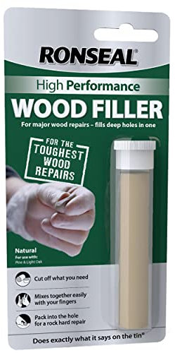 Ronseal High Performance Wood Filler Putty - Natural - 26g