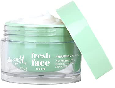 Barry M Fresh Face Skin Hydrating Moisturiser | With Cucumber Fruit, Green Tea Extracts and Shea Butter