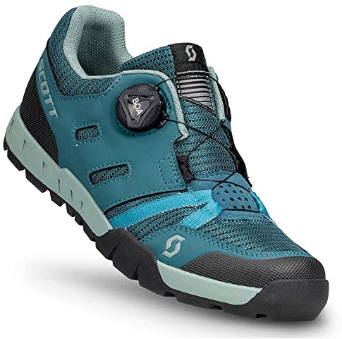 SCOTT Sport Crus-r Flat Boa Damen MTB Trekking Fahrrad Schuhe Petrol grün 2026: Größe: 36