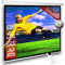 ScreenLux Écran de Projection motorisé 244 x 244 (238 x 238) cm 1:1 - Longueur du boîtier 276 cm -/ avec télécommande/HDTV / 3D / 4K / Écran de Projection pour Home cinéma & présentations