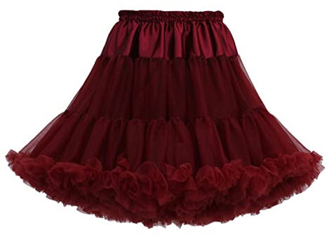 Rock Damen Karneval Kostüm Mini Skirt Tuellrock Karneval Rock Minirock Lang Tüllrock Karneval Kostuem Glitzer Tuetue Rock Karneval Rock TutuKostüm Fee Bunt Rock Festival Rockabilly Kleid