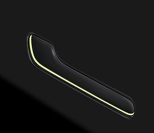 TALCUS Auto Türgriff Aufkleber für Tesla Model Y 3 Leuchtende Griffabdeckung Schutzfolie Kratzschutz Abdeckung Dekoration Zubehör