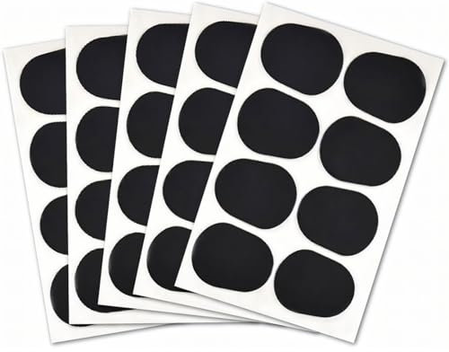 40 Stück Mundstückkissen Bissgummi Klarinette 0,8mm Alt-Tenor-Saxophon-Klarinette-Mundstück-Kissen Bissplatte Klarinette Bissplatte Saxophon für Anfänger Saxophone und Klarinetten