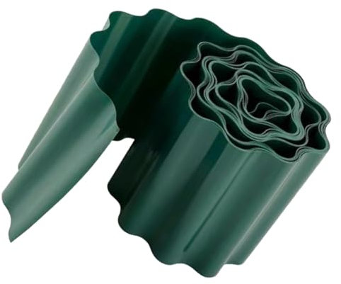 POPETPOP 1 Rolle Garten Dekorativer Zaun Stumpfkiller Kunststoff Landschaftskante Kunststoffzaun Beeteinfassung Gartenzaun Aus Kunststoff Gartenbeet Grenzen Krippe Blumenzaun Kanten Plastik