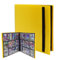 Pokemon Sammelalbum, Sammelkarten Alben - 480 Pockets, Sammelkarten Album Mappe, Wasserdichte Schwarzer Collection Sammelkartenalben Geschenke für Sammler (Gelb)