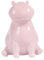 Amosfun Minimalistische Desktop-Dekoration Keramik Hippo Shaped Crafts Tisch Ornament Pink