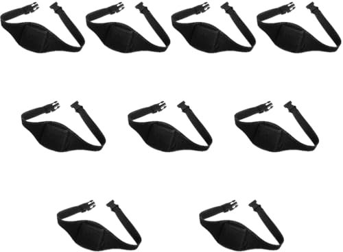 VICASKY 9pcs Microphone Belt Portable Gym Accessory Adjustable Belt for Radio Mic and Pouch