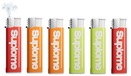 EYVRPAU 6 Stück Feuerzeug FüR WasserschießEn,Feuerzeug Wasser Spritzt Prank,Wasser Feuerzeug,Wasserpistole Feuerzeug,Feuerzeug Wasserpistole,Party Wasser Spielzeug