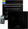 Autarkes Herdset: 60cm Einbaubackofen EB8319PHC + 59cm Induktionskochfeld IH85904FZ | Pizzafunktion | Umluft | Heißluft | Timer | SET8319PHCIH594FZ