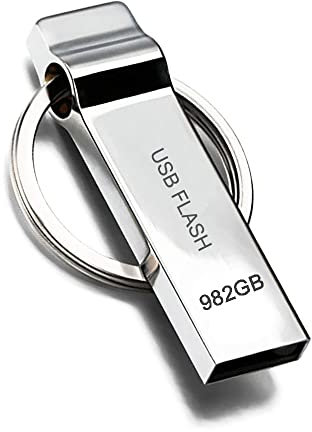 USB Stick 982GB USB 3.0 Speicherstick High Speed Memory Stick 982GB USB-Flash-Laufwerk Wasserdichter Thumb Drive für PC/Computer/Laptop Datenspeicher