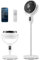 Pro Breeze AirFlo 43 Smart Portable Pedestal Fan with Wi-Fi, 29dB Ultra Silent - Hybrid Adjustable Height, Smart App & Remote Control, 2 Cooling Fan Modes, Vertical & Horizontal Oscillation