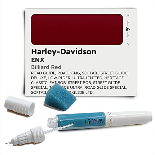 Genuine Colors Lackstift BILLIARD RED ENX für Harley-Davidson Rot ROAD GLIDE, ROAD KING, SOFTAIL, STREET GLIDE, DELUXE, LOW RIDER, ULTRA LIMITED, HERITAGE CLASSIC, FAT BOB, STREET BOB, STREET GLIDE SP