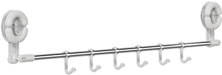 Toallero con Ventosa - Toallero con Ventosa | Toallero con Barra para Toallas | Toallero Multiusos para vestíbulo, toallero con Ventosa, Accesorio de baño para Dormitorio y vestíbulo