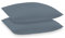 Dreamdry wasserdichter Kissenbezug 80x80 cm (2er Pack) mit Reißverschluss - Kissenschoner, Pillow Protector, Anti-Milben, Oeko-Tex Zertifiziert, atmungsaktiv