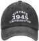 Starvortex Baseball Cap Herren, Vintage Baseballcap im Used-Look, Geschenke 80 Geburtstag Mann, 1945 Geburtstag Mann, Ausgefallene Coole Geschenkideen für Papa, Onkel, Opa