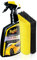 Lack Versiegelung Set | Meguiar's Ultimate Quik Wax Spray 473ml + 2x Poliertuch | Nano Sprühwachs mit Abperleffekt | Auto Sprühversiegelung