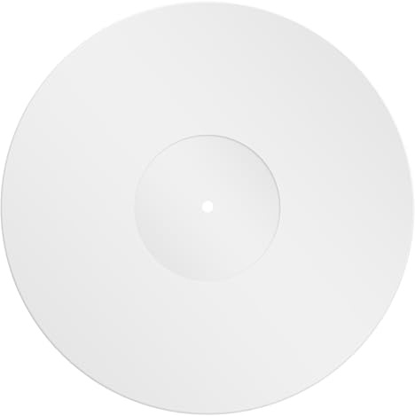 VINTORKY Acrylic Turntable Mat Rutschfeste Antistatische Schallplattenmatte Verbesserung Klangqualität Schutz Ihrer Vinylsammlung Stilvolles Design Für Zuhause