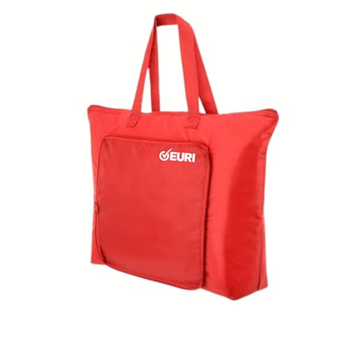 EURI | Bolsa Nevera Plegable | Bolsa Nevera Térmica Portátil para Playa, Camping y Picnic | Nevera Portátil Gran Capacidad | con Abanico de Regalo