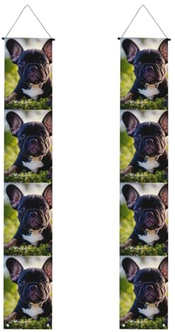 Veranda-Banner mit niedlichem Mops-Motiv, für den Außenbereich, Thanksgiving-Dekorationen, für alle Feiern