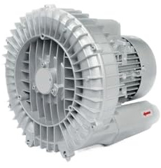 1 Pompe à gaz à Vortex Haute Pression - 550 W - Souffleur Industriel d'aspiration et d'oxygénation de poussière for l'aquaculture et Le Textile(Hg-300 220v)