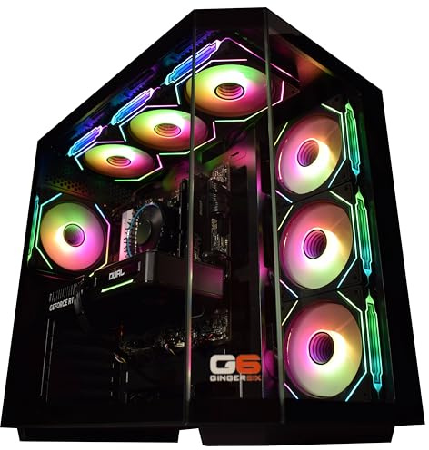 G6 Gaming PC BBI13W-WX - Intel Core i9 14900Kf Processor, Nvidia RTX 5070 Ti 16GB Graphics, 1TB M.2 NVMe SSD, 3TB HDD, 32GB DDR5, WiFi, Win 10