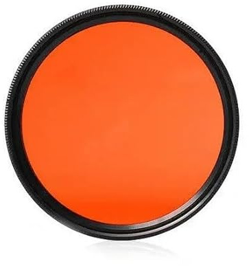 Kamera Filter,Polfilter 37 40,5 43 46 49 52 55 58 62 67 72 77 82mm DSLR Kamera Objektiv Rot Orange Gelb Grün Blau Lila Farbe Filter for(40.5mm,Orange)