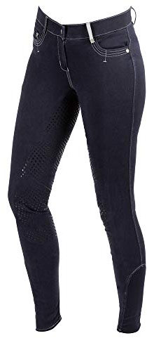 Covalliero Damen Basicplus Für Blue Größe 40 Reithose, Blau, 40 EU