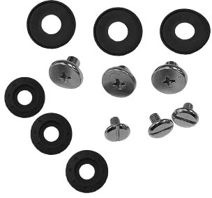 O'NEAL | Protector Repuesto | Motocross Enduro | Kit de tornillos de repuesto para PXR Stone Shield (3 pares) | Kit de tornillos PXR Stone Shield | Negro | Talla única