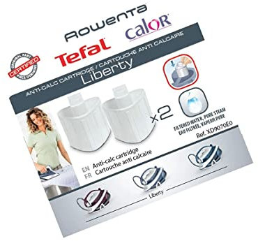 Cartouches Anti-calcaire Liberty Générateur vapeur Calor (XD9070E0)