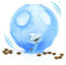 LumoLeaf Hundespielzeug Intelligenz, Futterball für Hunde Ø 13cm mit Einstellbarer Schwierigkeiten, Snack Ball Leckerliball Futterspielzeug für Kleine bis Mittlere Hunde
