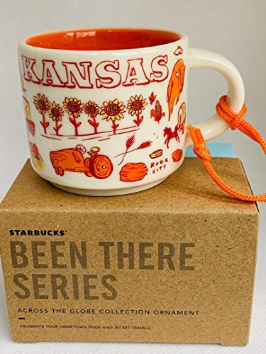 Starbucks Kansas Been There Series Across The Globe Collection Mug en céramique Motif démitasse 2 ml