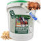 Pferd Aufbaufutter + Amino Booster 6Kg 30ml Muskelaufbau Pulver Pferde + Sojaextraktionsschrot Pferd I Vitamin E Selen Pferd, Biotin Zink I Muskel Plus - Protein Pulver Muskulatur Pferd