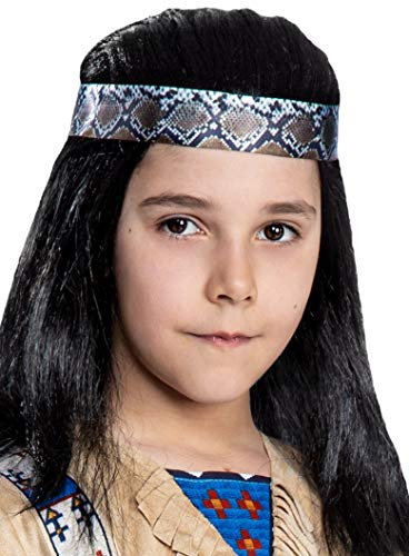 Maskworld Winnetou Stirnband für Kinder - Indianer Western - Lizenz-Kostüme aus den Karl-May-Filmen für Karneval und Motto-Party