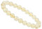 ELEDORO Handgefertigtes Edelstein Perlen Stretch Armband - Echte Steine 8mm (Lemonquarz)