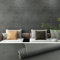 VEELIKE Selbstklebend Verdickte Matt Betonoptik Dunkelgrau Dekofolier PVC Klebefolie Möbel 40cm x 300cm Wasserdicht Betontapete für Schlafzimmer,Wohnzimmer oder Küchen